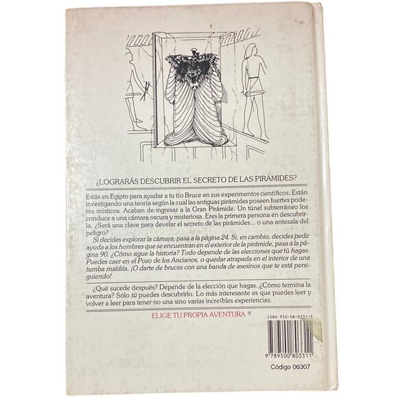 El Secreto De Las Piramides CHOOSE your own ADVENTURE The Secret of the Pyramids - Picture 2 of 10